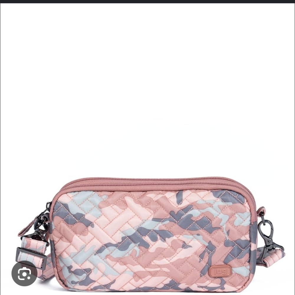 Lug Camo Rose Crossbody Bag